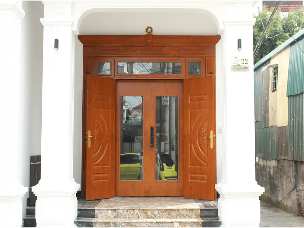 Cửa thép vân gỗ Đồng Nai 4 Cửa thép vân gỗ Đồng Nai