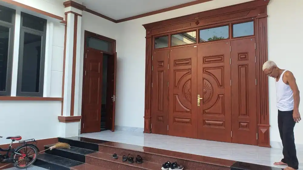 Cửa thép vân gỗ Bà Rịa 3 Cửa thép vân gỗ Bà Rịa