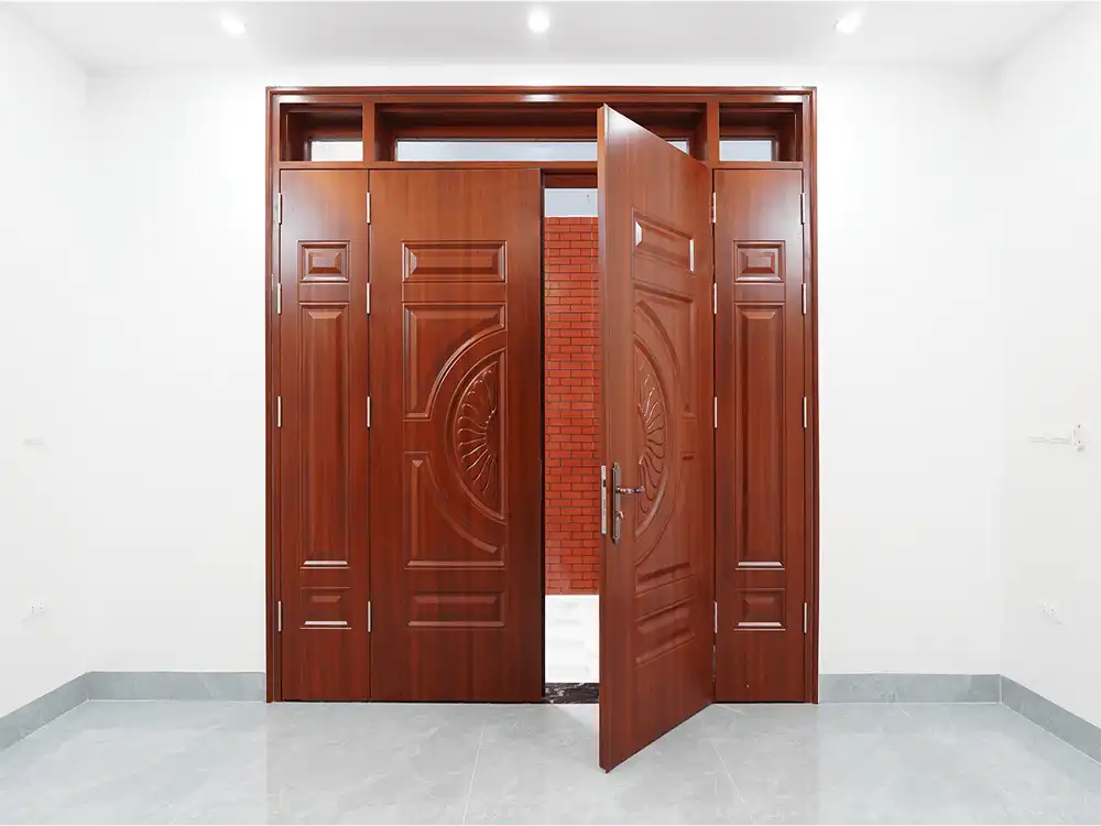 Cửa thép vân gỗ Biên Hòa 1 Cửa thép vân gỗ Đồng Nai