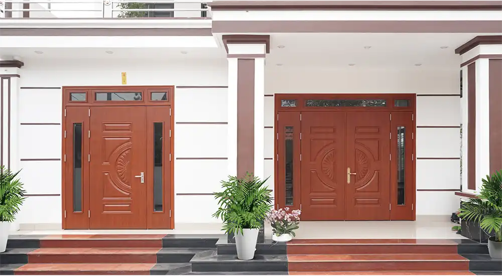 Cửa thép vân gỗ Biên Hòa 2 Cửa thép vân gỗ Đồng Nai