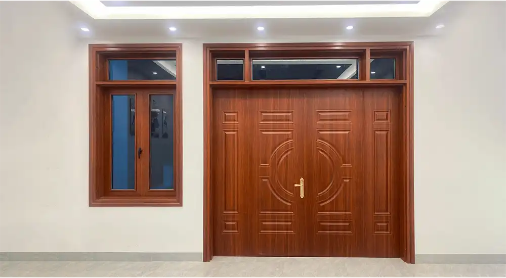 Cửa thép vân gỗ Biên Hòa 4 Cửa thép vân gỗ Biên Hòa