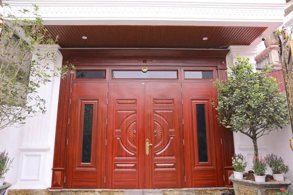 Cửa thép vân gỗ Bà Rịa 4 Cửa thép vân gỗ Bà Rịa