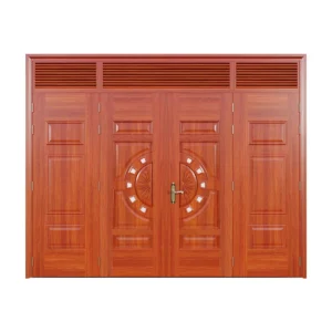Cửa Thép Vân Gỗ 4 Cánh DTA-4L-HC1-HOOK