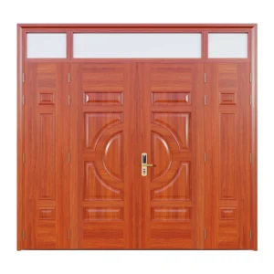 Cửa Thép Vân Gỗ 4 Cánh DTA-4L-HC1-HOOK