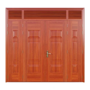 Cửa Thép Vân Gỗ 4 Cánh DTA-4L-HC1-HOOK