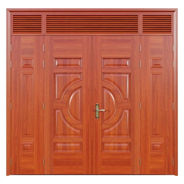 Cửa Thép Vân Gỗ 4 Cánh DTA-4L-HC1-HOOK