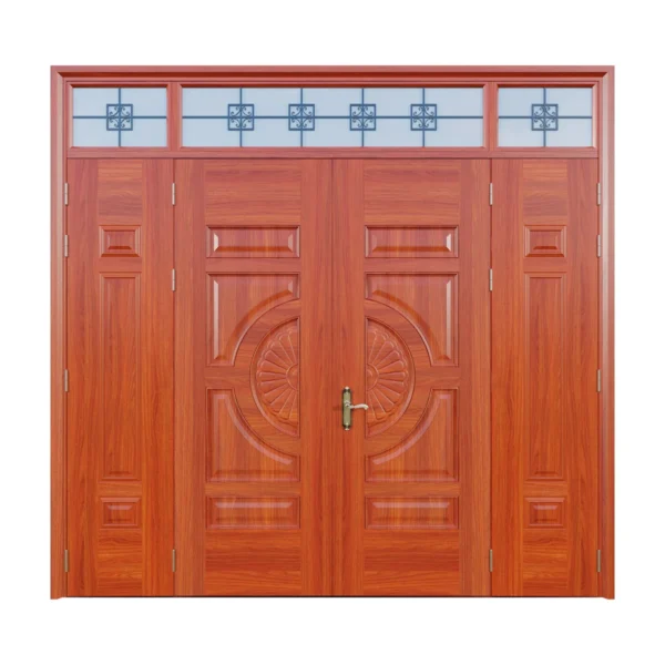 Cửa Thép Vân Gỗ 4 Cánh DTA-4L-HC1-HOOK