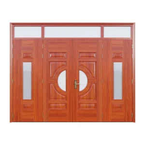 Cửa Thép Vân Gỗ 4 Cánh DTA-4L-HC1-HOOK