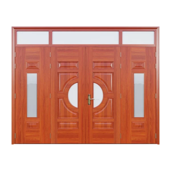 Cửa Thép Vân Gỗ 4 Cánh DTA-4L-HC1-HOOK