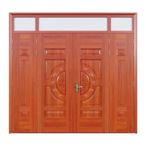 Cửa Thép Vân Gỗ 4 Cánh DTA-4L-HC1-HOOK