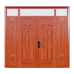 Cửa Thép Vân Gỗ 4 Cánh DTA-4L-HC1-HOOK