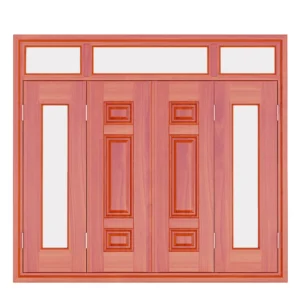 Cửa Sổ Thép Vân Gỗ DTA-CS001