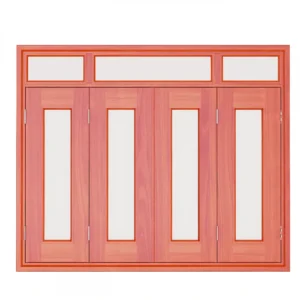 Cửa Sổ Thép Vân Gỗ DTA-CS001