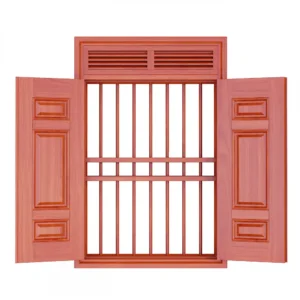 Cửa Sổ Thép Vân Gỗ DTA-CS001