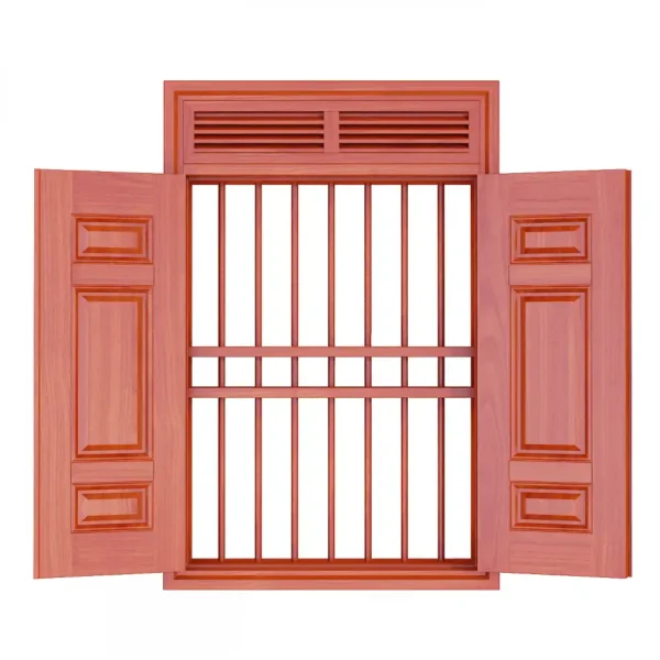 Cửa Sổ Thép Vân Gỗ DTA-CS001