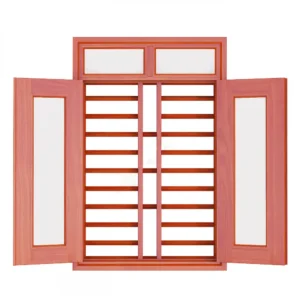 Cửa Sổ Thép Vân Gỗ DTA-CS001