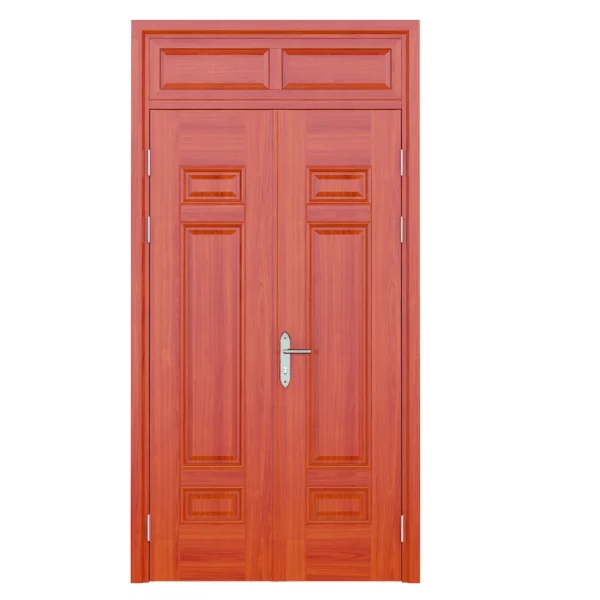Cửa Thép Vân Gỗ 2 Cánh DTA-2C-TD1