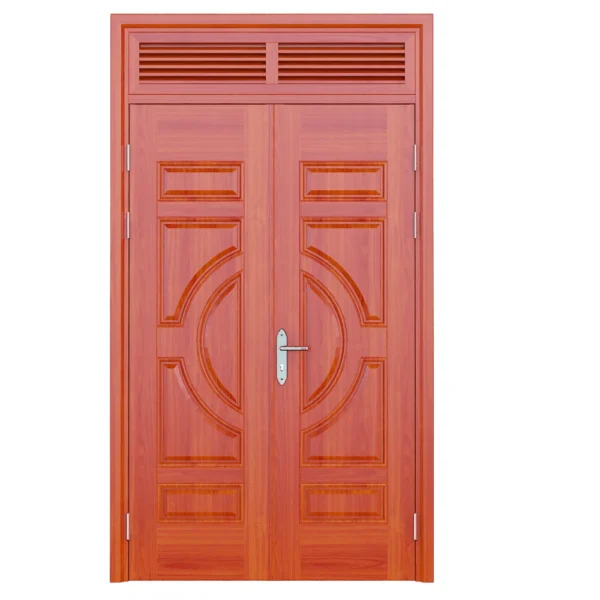 Cửa Thép Vân Gỗ 2 Cánh DTA-2C-H4C