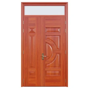 Cửa Thép Vân Gỗ 2 Cánh DTA-2C-H4