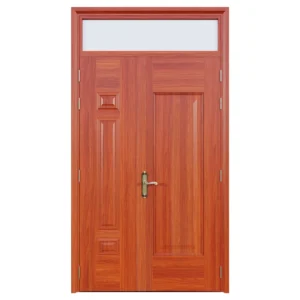 Cửa Thép Vân Gỗ 2 Cánh DTA-2C-H4