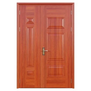 Cửa Thép Vân Gỗ 2 Cánh DTA-2C-H4