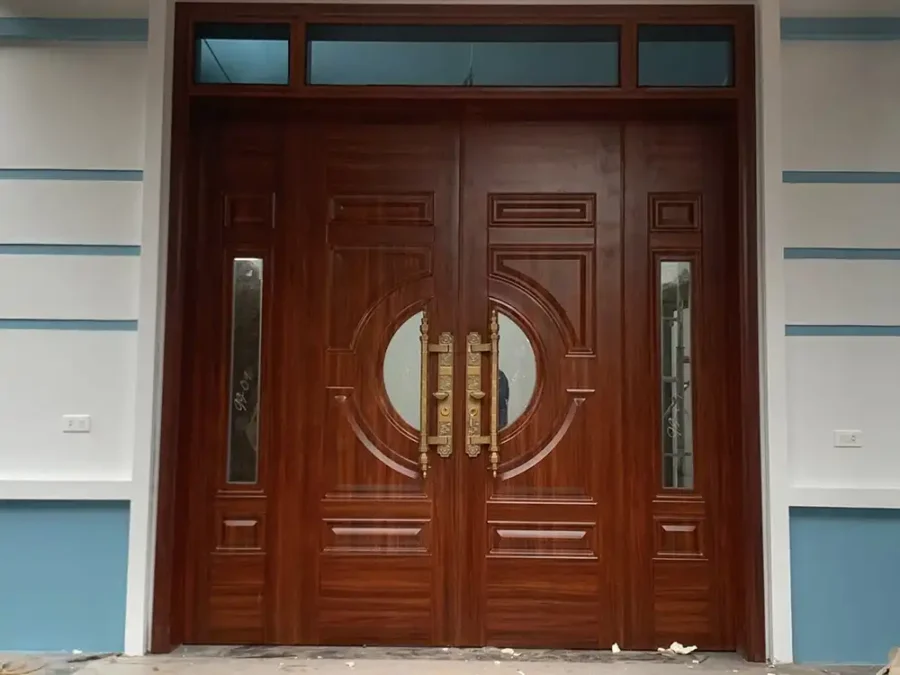 Cửa thép vân gỗ Bình Dương 18 Cửa thép vân gỗ Bình Dương